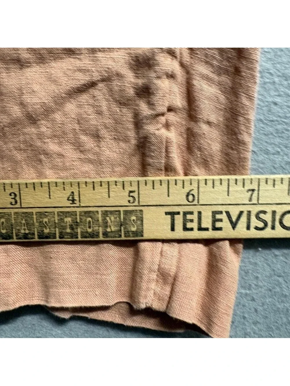 H&M 100% Linen Pants Womens XL Brown Elastic Waist Regular Fit Casual